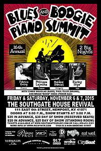 Annual Blues & Boogie Piano Summit