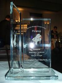 German Boogie Woogie Award Pinetop in der Kategorie 