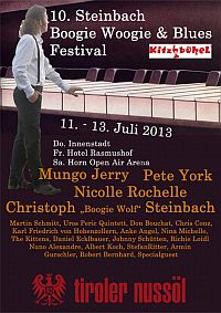 Steinbach Boogie & Blues Festival Kitzbühel